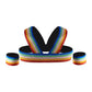 CLEVER-MENMODE Fetish Chest Harness Men Sexy Body Bondage Cage Harness Belts Rave Clothing Lingerie Rainbow Pride Elastic