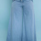 European and American women's clothing Fashionable casual loose denim women's suit two-piece set two piece sets womens outifits