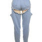 Weird Puss Ripped Denim Pants Women Hollow Hipster Summer Trend High-Waist Jeans Trousers Wild Streetwear Pocket Skinny Bottoms