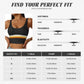 Custom Distressed Gay Bear Pride Flag Stripe High Impact Sports Bras for LGBT GLBT Lesbian Seamless Workout Yoga Crop Tank Tops