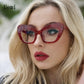 Fashion Vintage Anti Blue Light Cat Eye Glasses